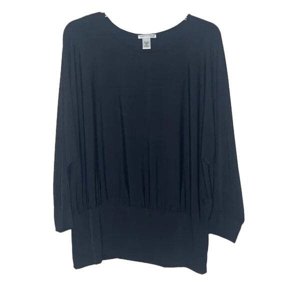 Notations Tops - ❤️ 🆕 NOTATIONS Black Women's Blouse Size 2X